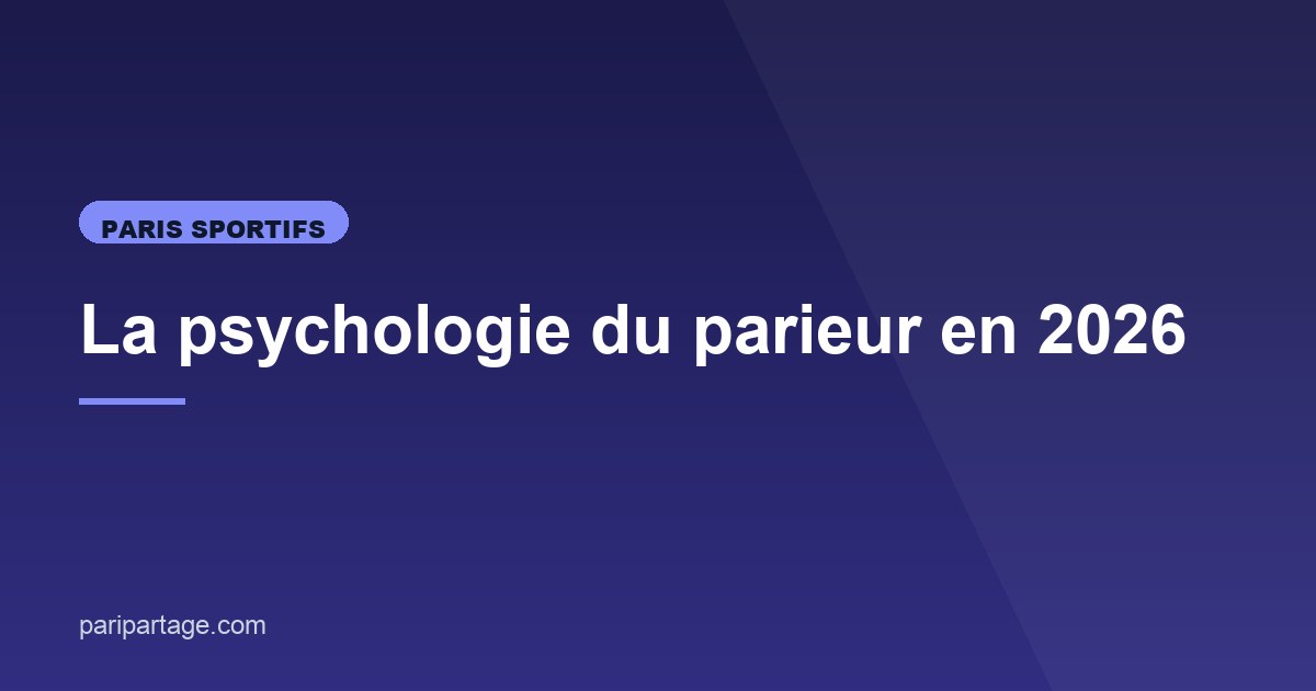 Illustration de l'article consacré à la psychologie du parieur