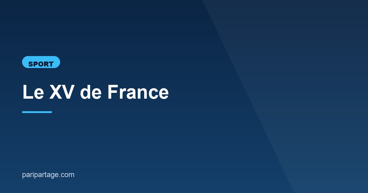 Illustration de l'article consacré au XV de France